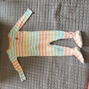 Strawberry Long Footed Onesie